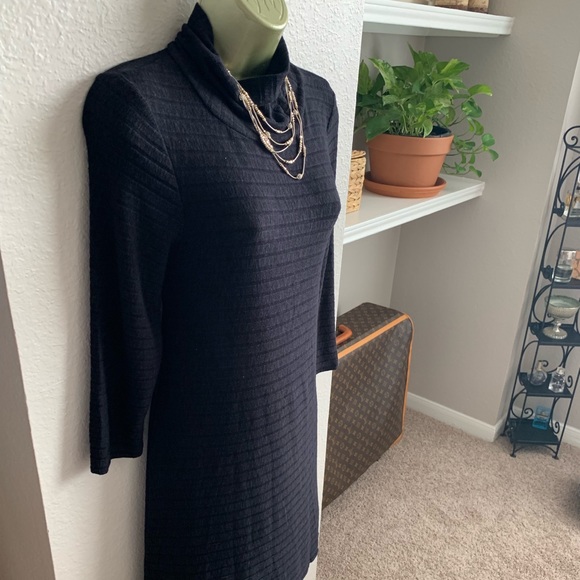 Anthropology Puella Sweater Knit Turtleneck Dress - Picture 5 of 6